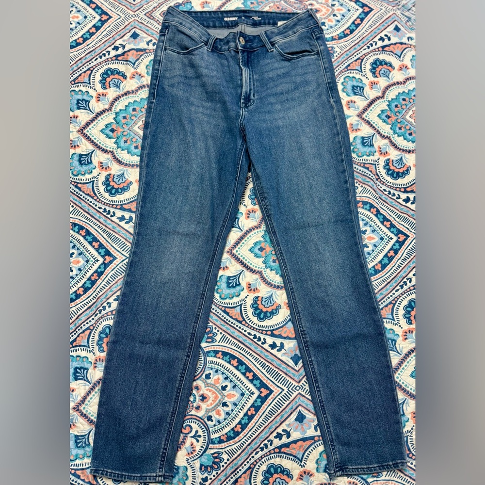 Old Navy High Rise OG Straight sz 10